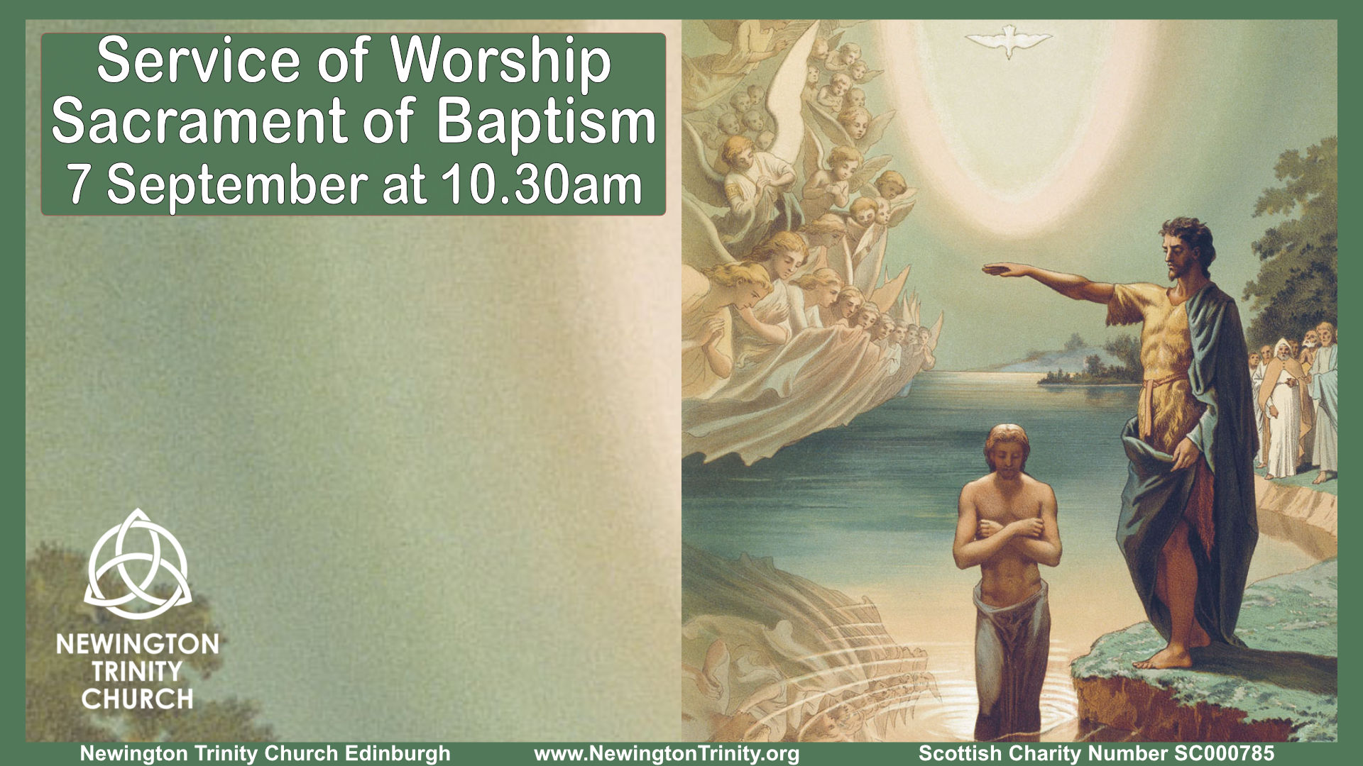 7/9/2025 Service of Worship & Baptism