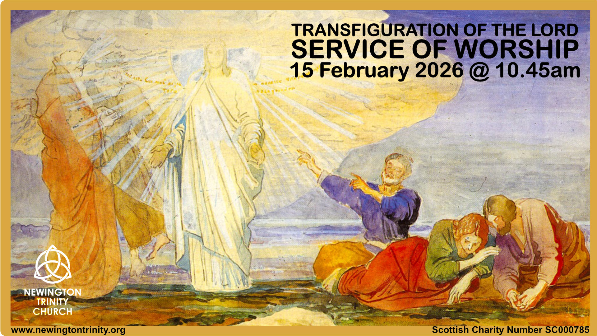 Service 15 February 2026 @ 10.45am