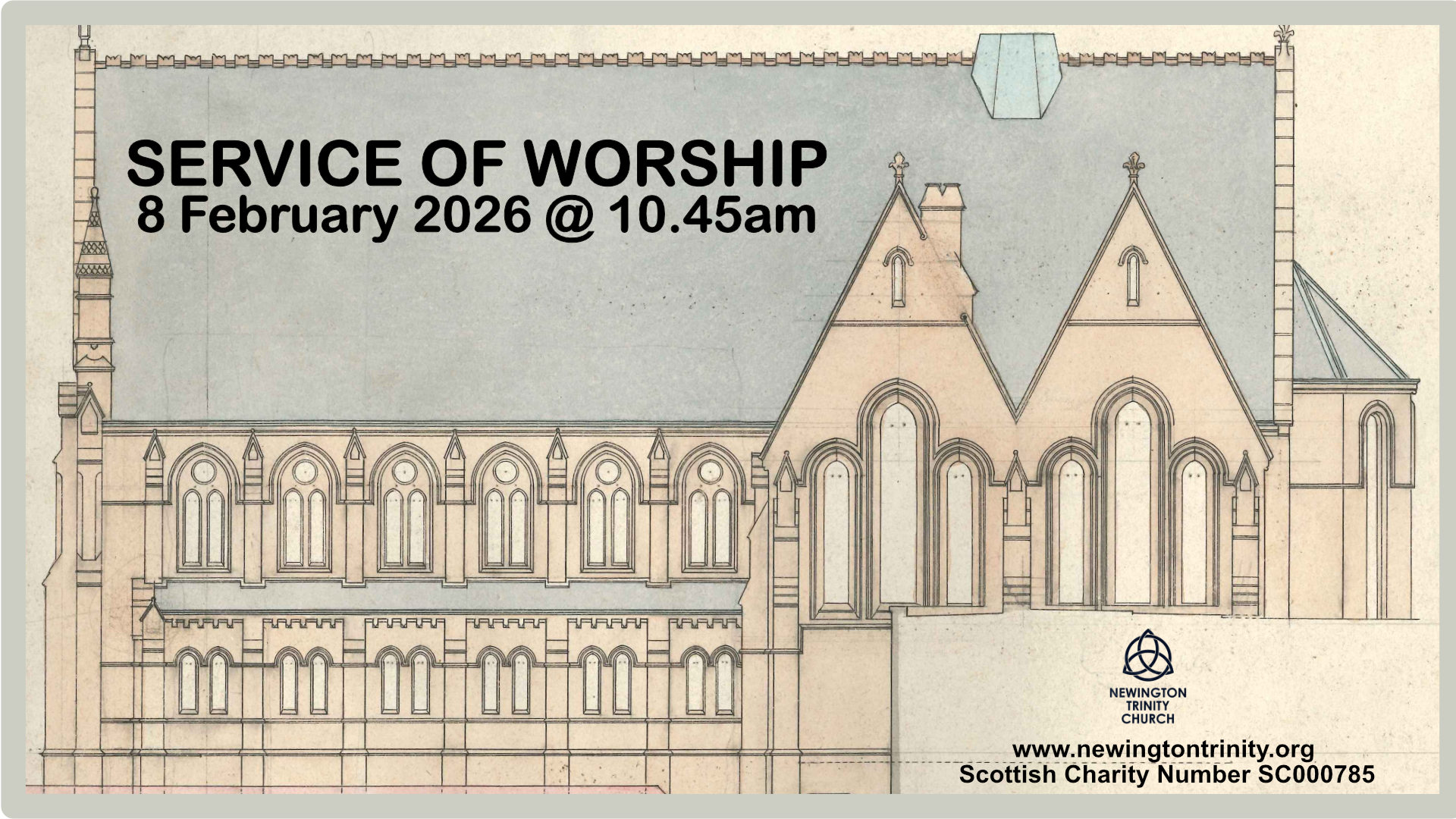 Service 8 February 2026 @ 10.45am