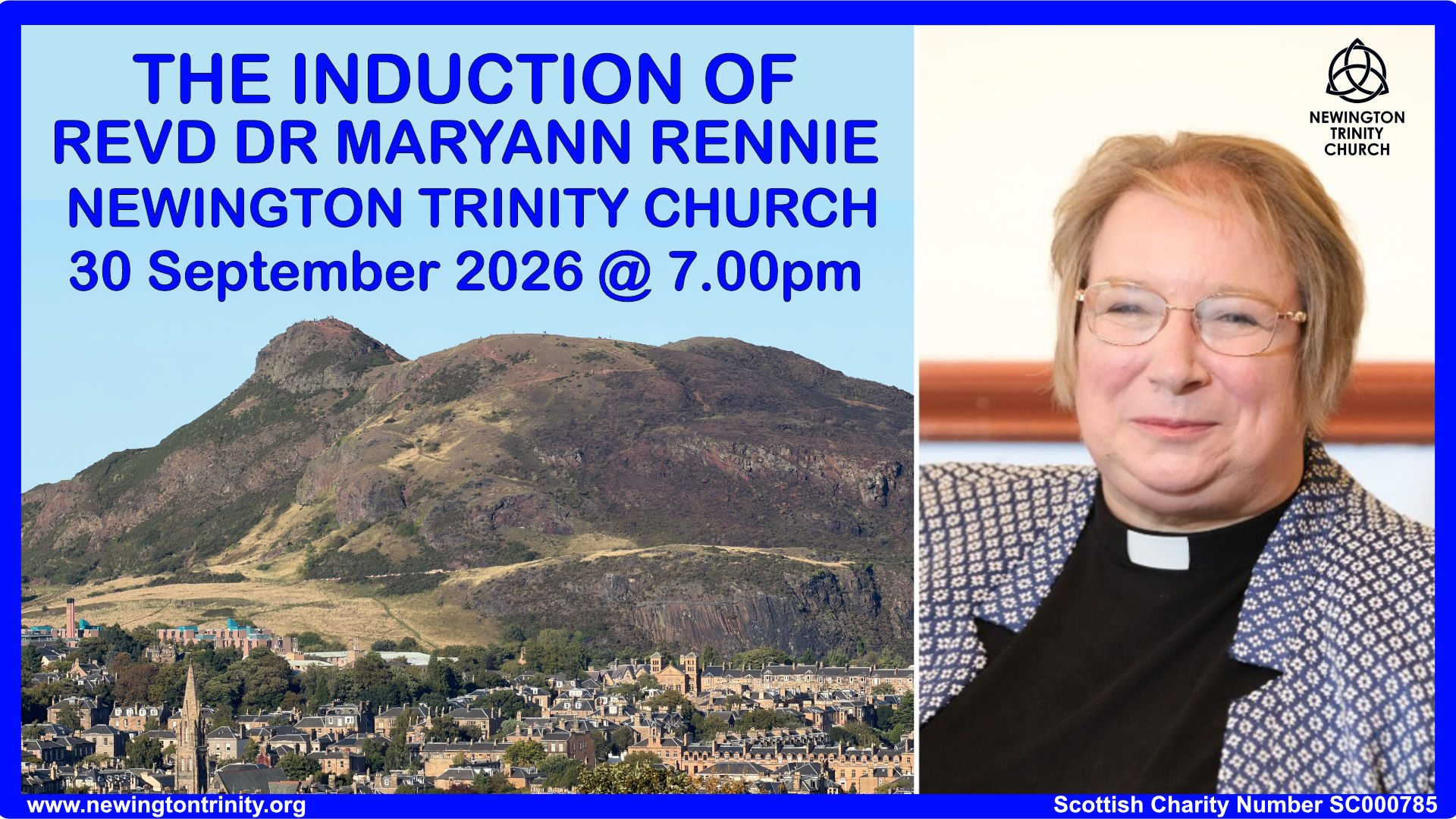 Induction of Revd Dr MaryAnn Rennie